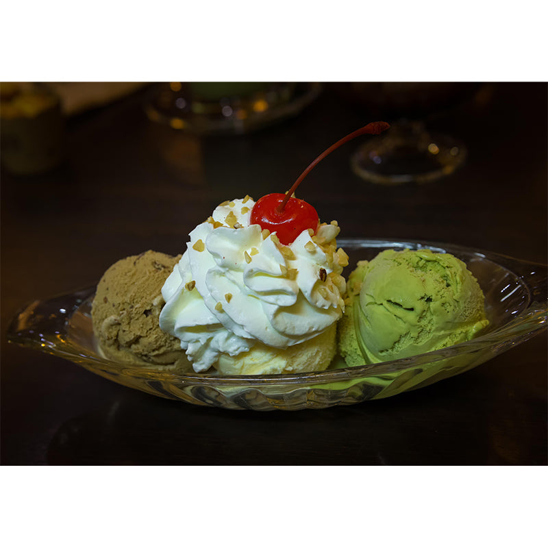 Modern Dessert Shop Mural Decor with Ice Cream Painting Eco-friendly Wallpaper