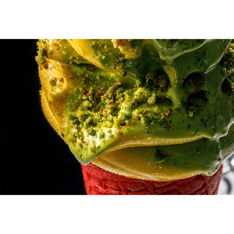 Customized Ice Cream Mural Wallpaper Environment Friendly Commerce Shop