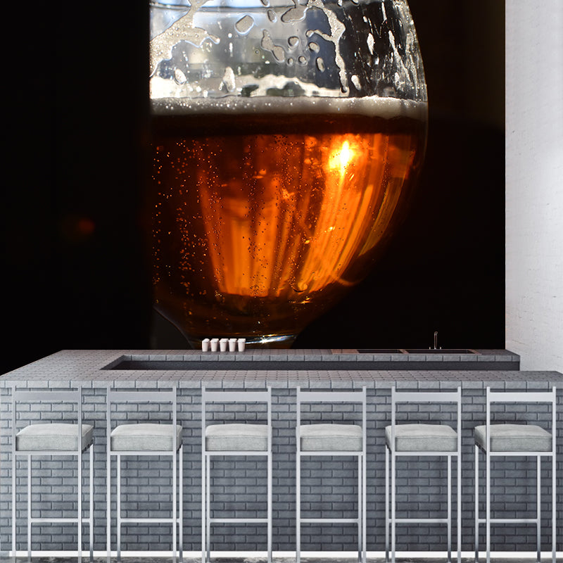 Wine Wall Mural Modern Decoration for Bar Waterproofing, Custom Size Available