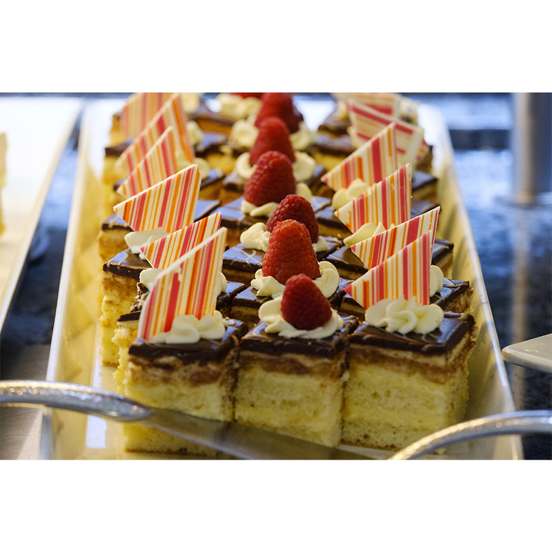 Simple Style Dessert Shop Decoration Dessert Mural Wallpaper, Custom Size Available