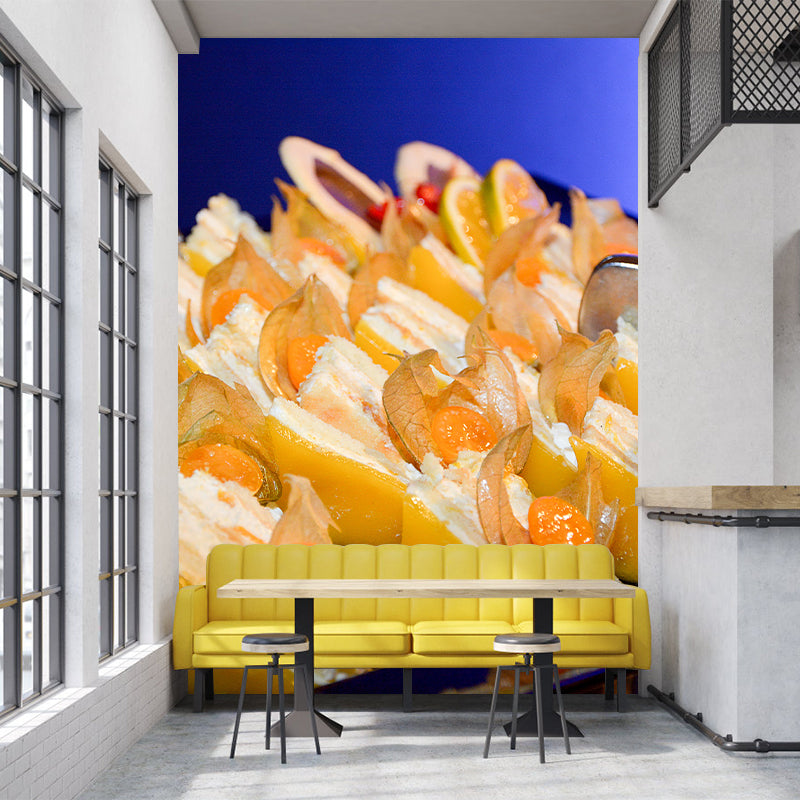 Modern Cake Shop Decoration Cake Mural Wallpaper Moisture Resistant Art