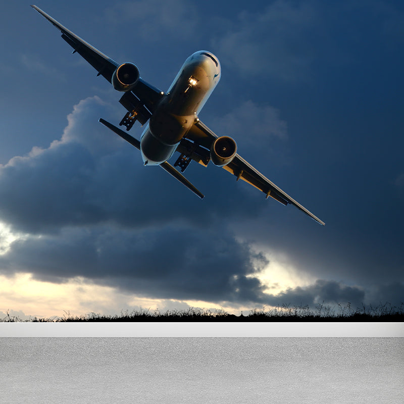 Aircraft Transportation Stain Resistant Wall Decor for Sitting Room, Made to Measure