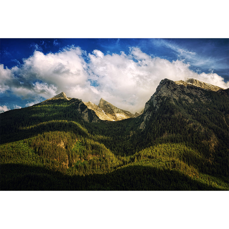 Customized Huge Mountain Mural Wallpaper Contemporary for Sleeping Room Decor