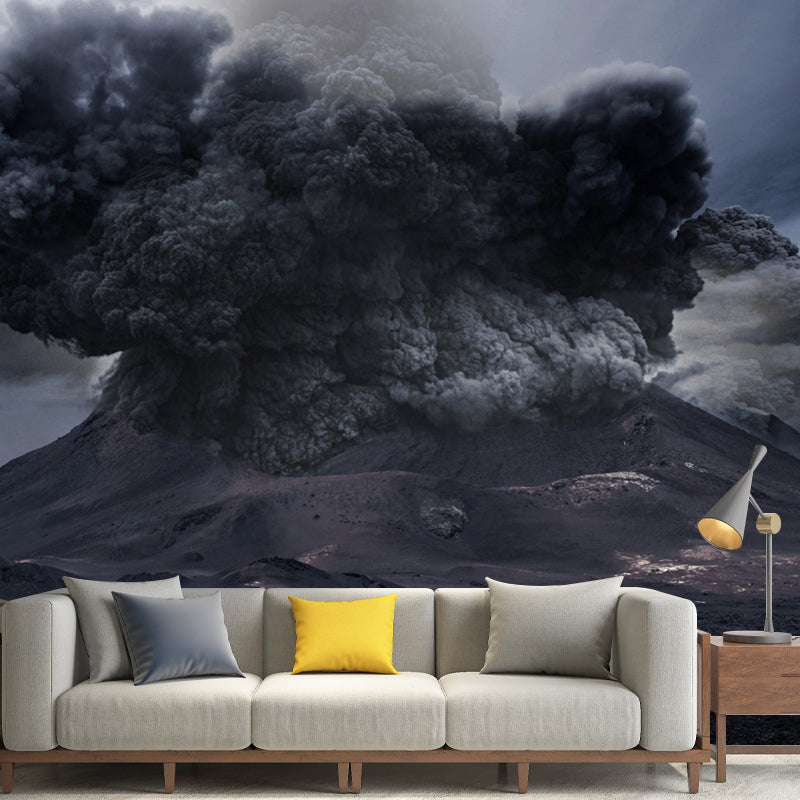 Modern Mountain Environment Friendly Mural Wall Covering for Living Room