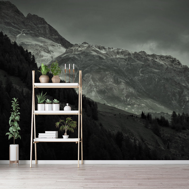 Modern Mountain Environment Friendly Mural Wall Covering for Sleeping Room