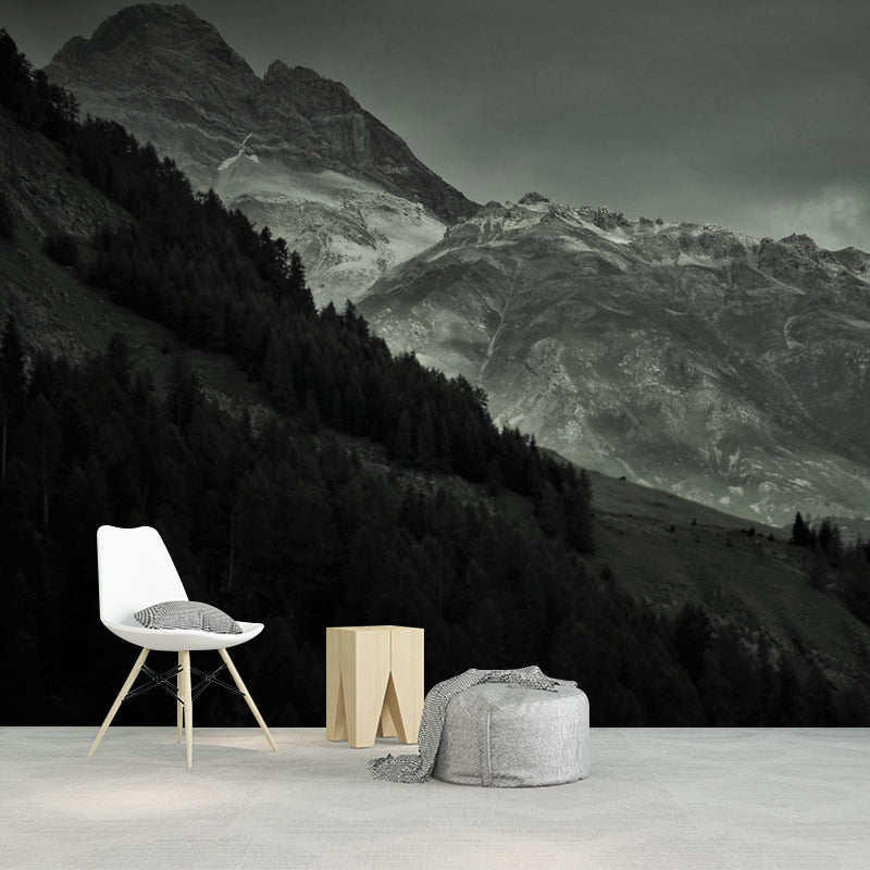 Modern Mountain Environment Friendly Mural Wall Covering for Sleeping Room