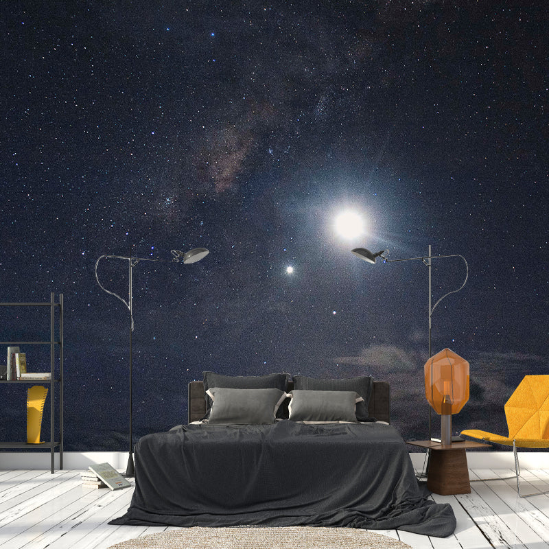 Universe Mural Decal Environmental Wallpaper for Living Room, Moisture Resistant