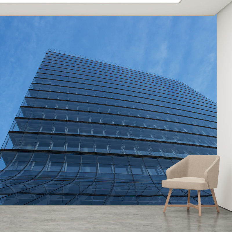 Vienna City Architecture Mural Wallpaper for Meeting Room, Water Resistant