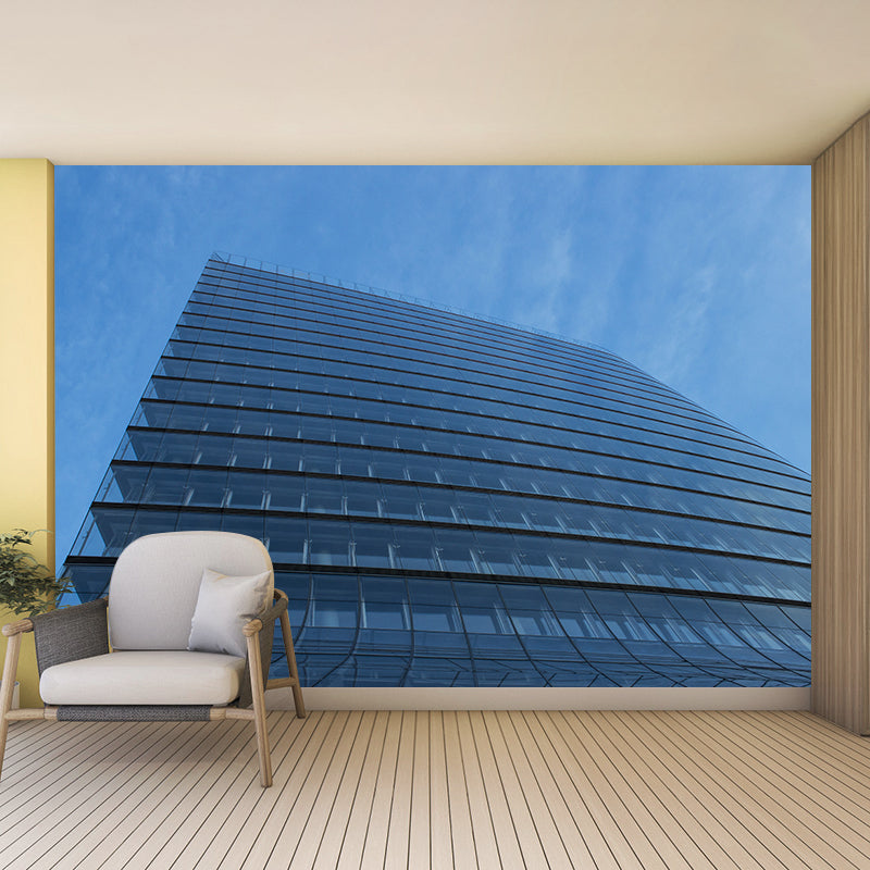 Vienna City Architecture Mural Wallpaper for Meeting Room, Water Resistant