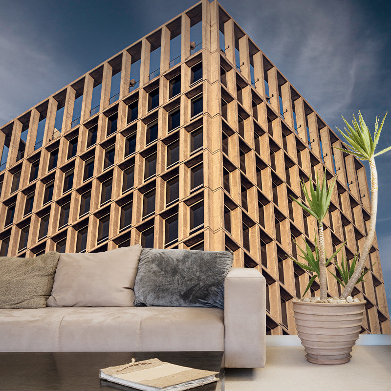 Modern City Building Wall Covering for Home Decor Living Room, Waterproofing