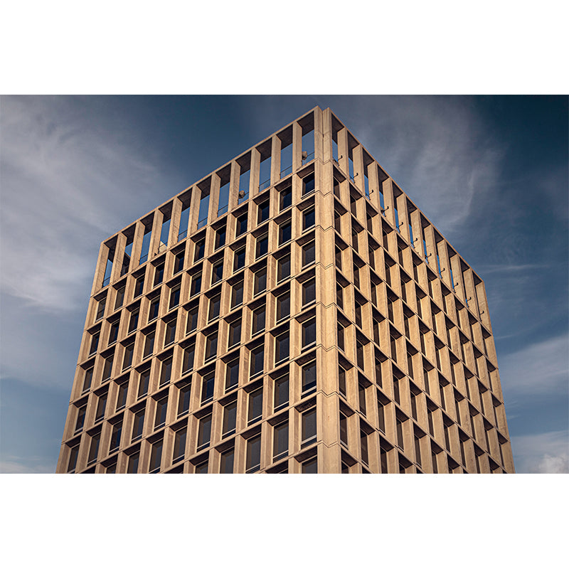 Modern City Building Wall Covering for Home Decor Living Room, Waterproofing