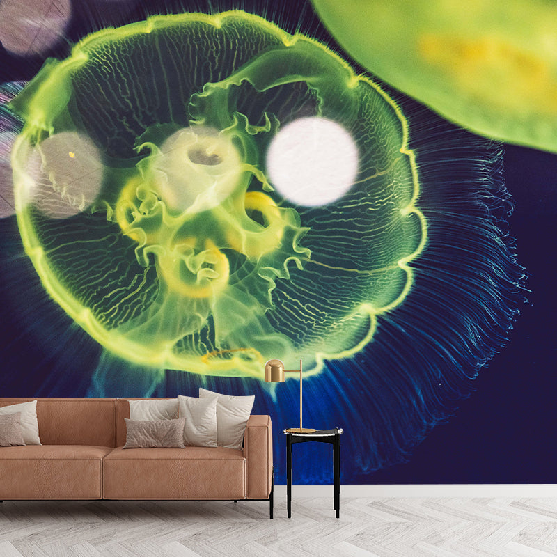 Sea Creatures Murals Moisture Resistant Contemporary Sleeping Room Wall Decoration