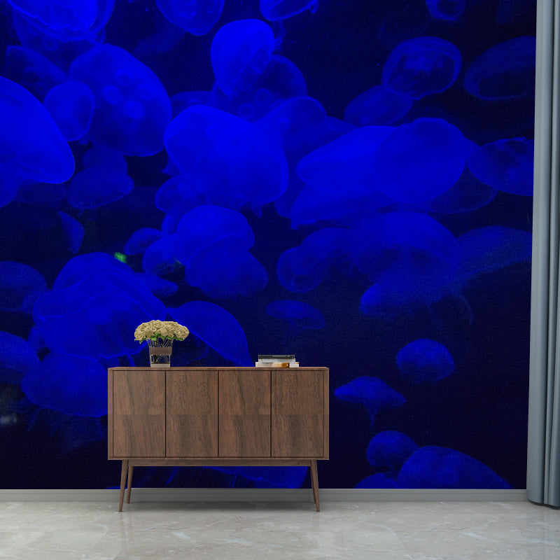 Sea Creatures Murals Moisture Resistant Contemporary Sleeping Room Wall Decoration