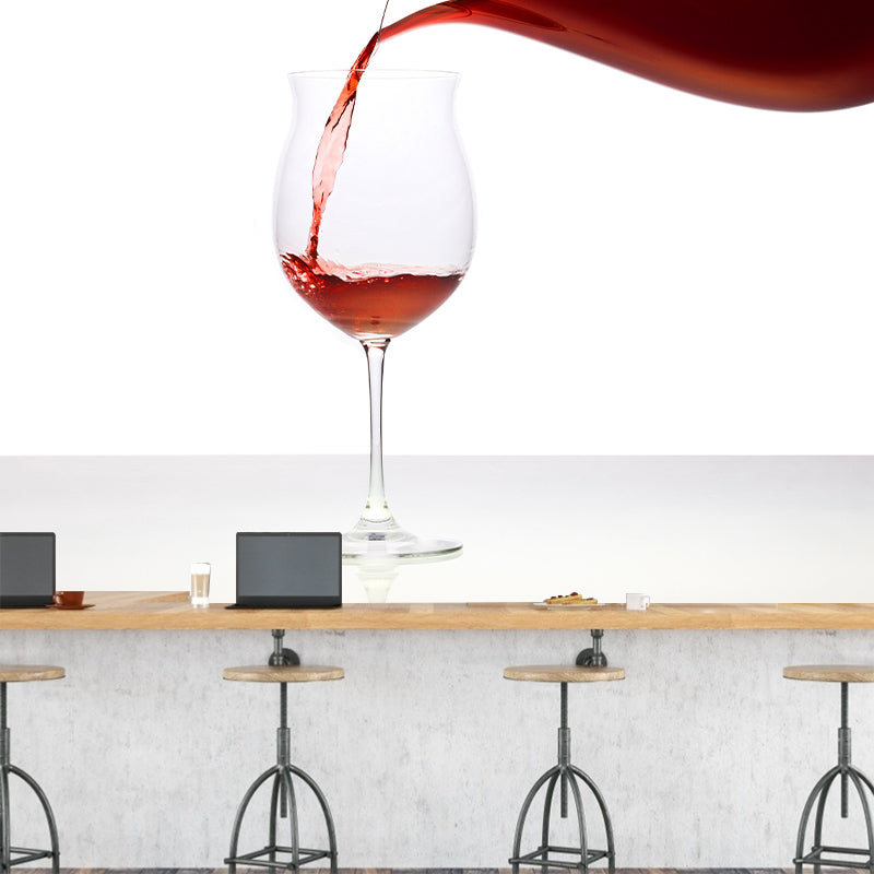 Commercial Bar Decoration Wine Mural Wallpaper Water Resistant Wall Decor