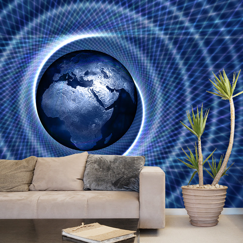 Geometry Mural Water Resistant Wall Art for Living Room, Made to Measure