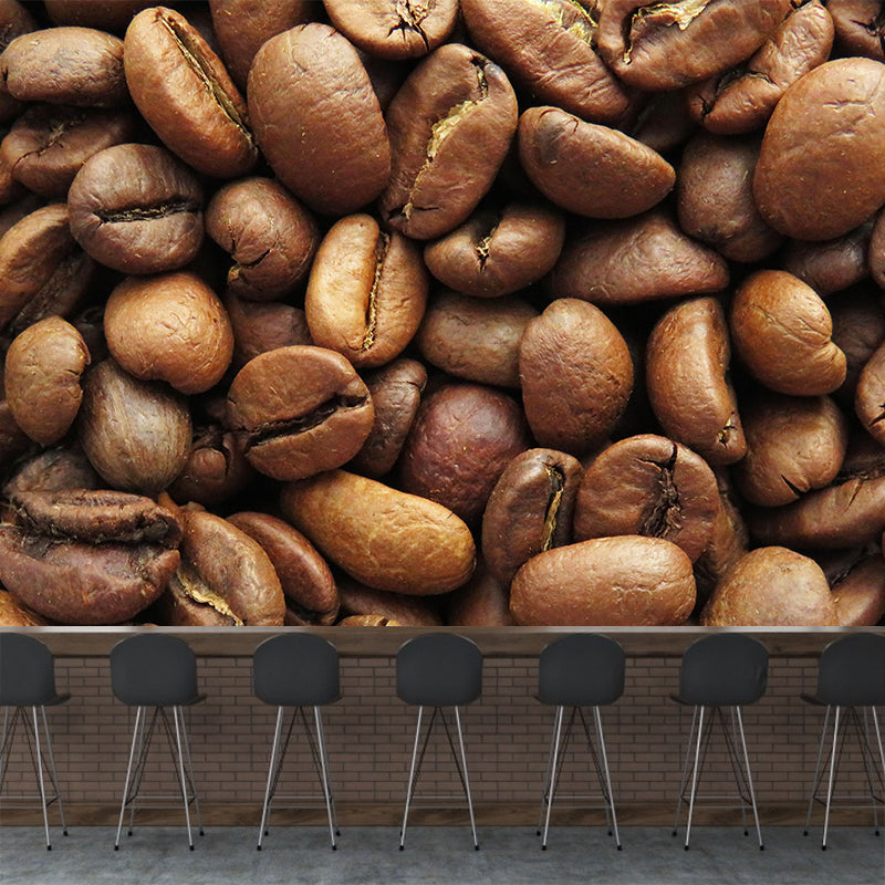 Simplicity Coffee Beans Mural Modern Decorative Eco-friendly for Decoration
