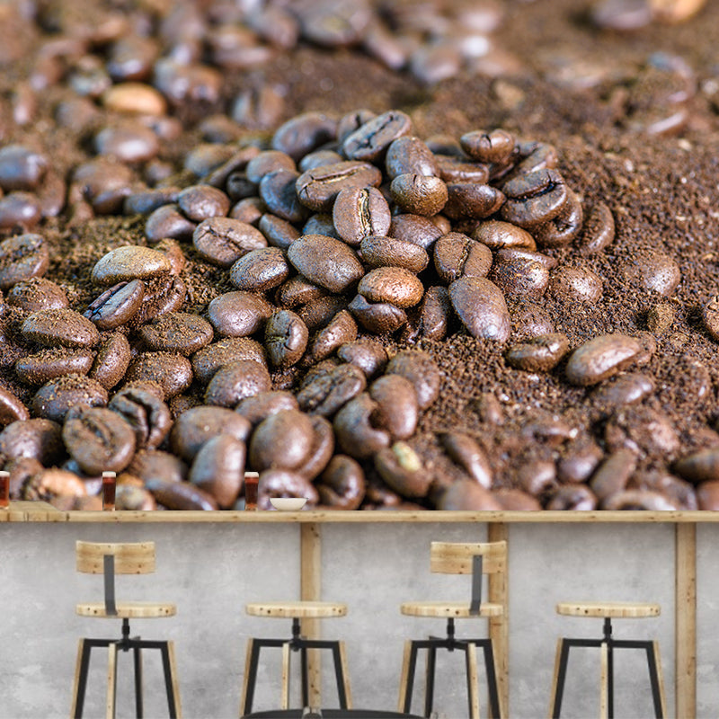 Coffee Beans Wall Murals for Coffee Shop Decoration Multiple Sizes Available