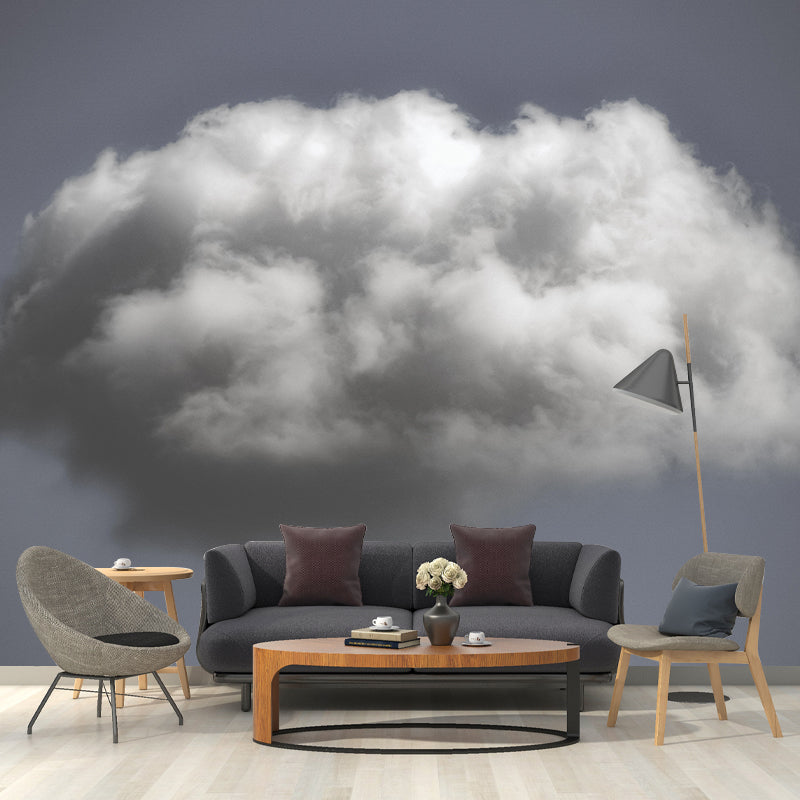 Customized Sky Mural Modern Style Mildew Resistant Sleeping Room Wall Decor