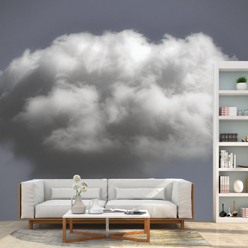 Customized Sky Mural Modern Style Mildew Resistant Sleeping Room Wall Decor