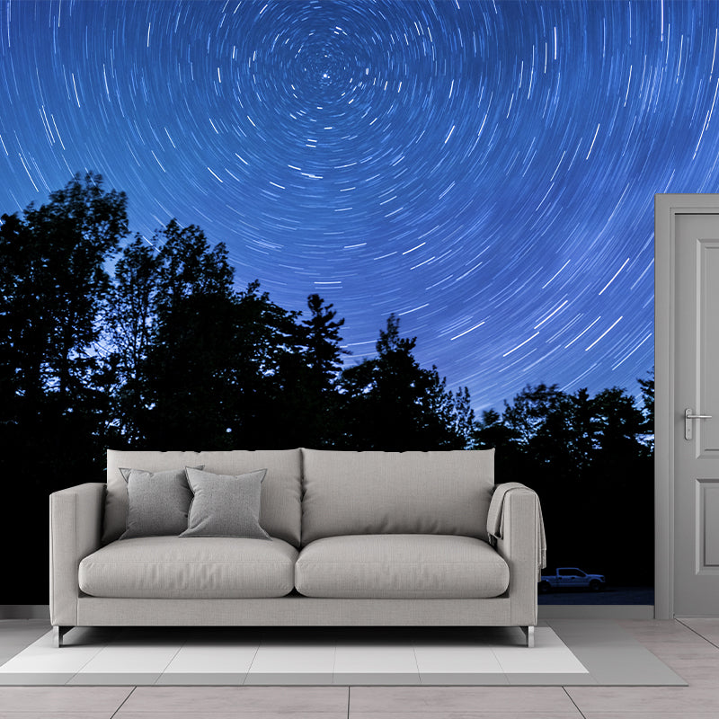 Universe Galaxy Mural Wallpaper for Sitting Room Decor Multiple Sizes Available