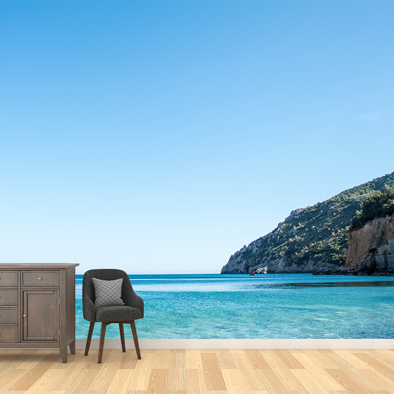 Beautiful Sea View Removable Wall Mural for Sleeping Room, Water Resistant