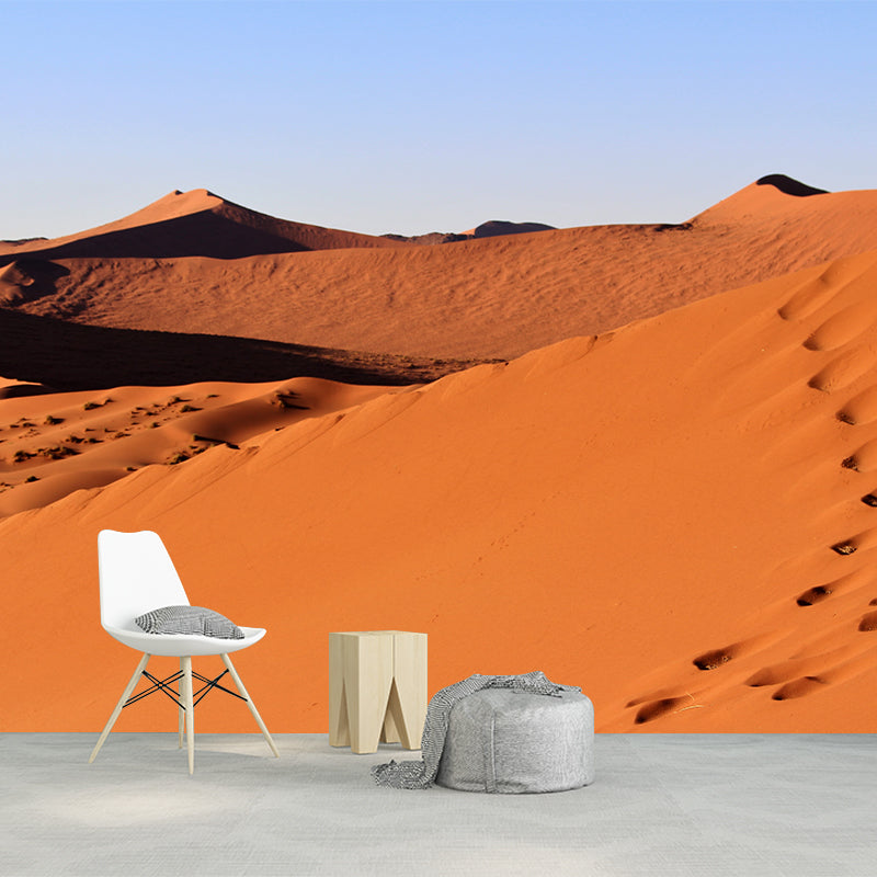 Desert Nature Landscape Removable Wall Mural for Dining Room, Water Resistant