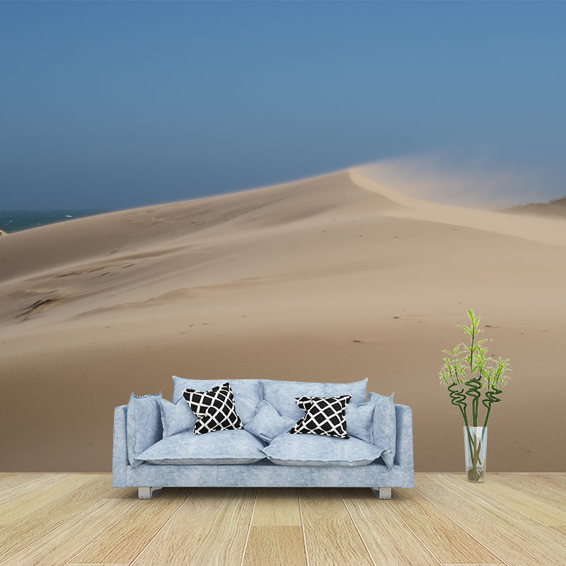 Desert Nature Landscape Removable Wall Mural for Dining Room, Water Resistant