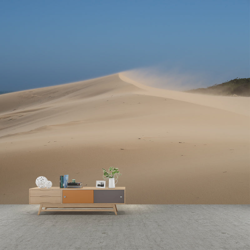 Desert Nature Landscape Removable Wall Mural for Dining Room, Water Resistant