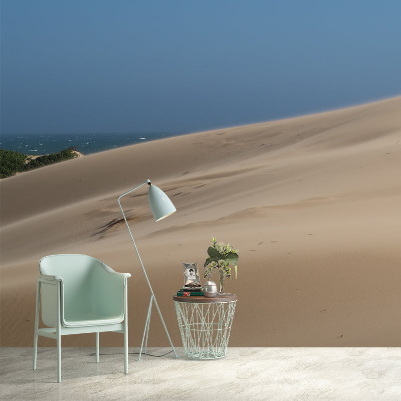 Desert Nature Landscape Removable Wall Mural for Dining Room, Water Resistant