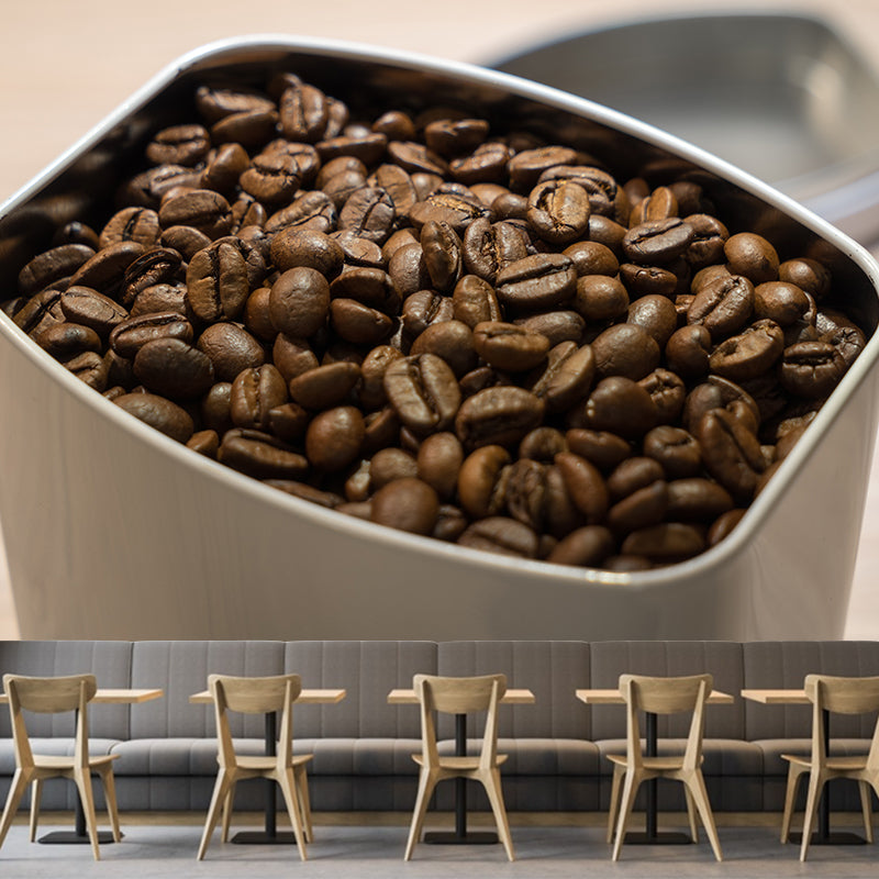 Coffee Beans Mural Wallpaper Coffee Shop Wall Decor, Moisture Resistant