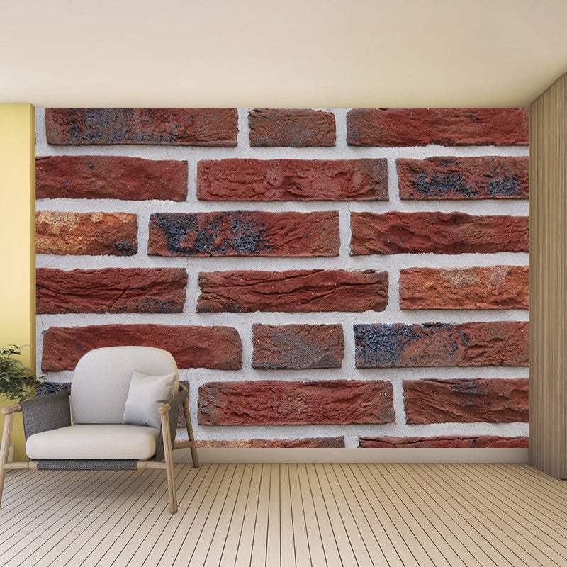 Brick Wall Mural Wallpaper Modern Water Resistant Wall Art for House Interior