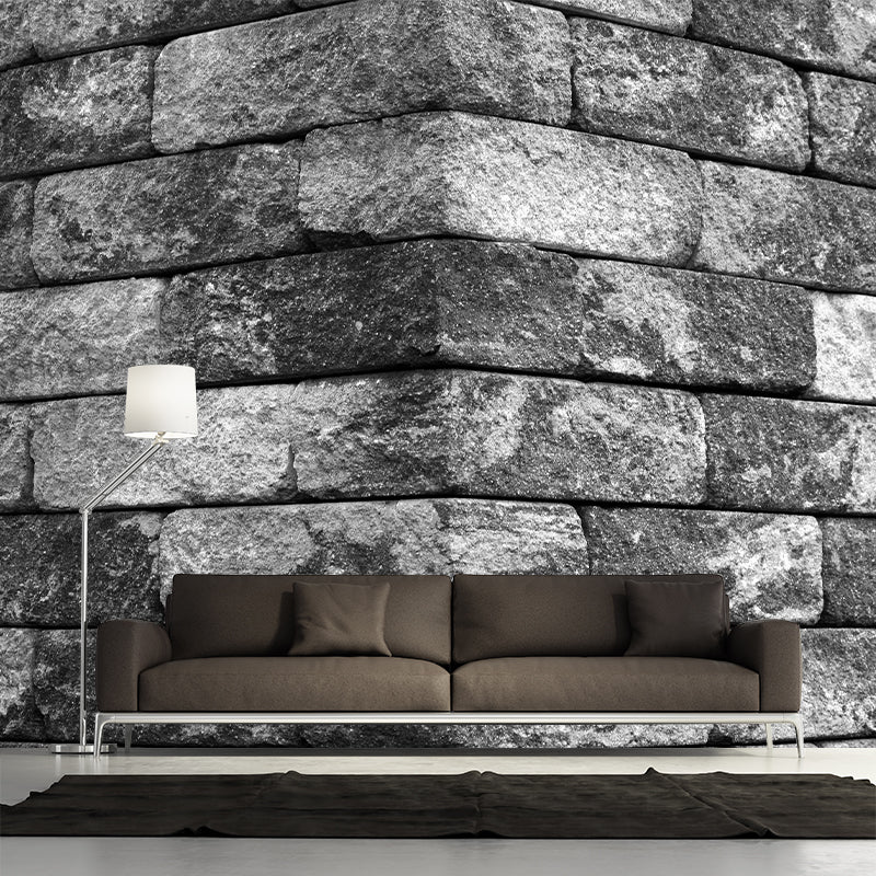 Brick Removable Wall Mural for Sitting Room Stain Resistant Home Decor, Customized Size