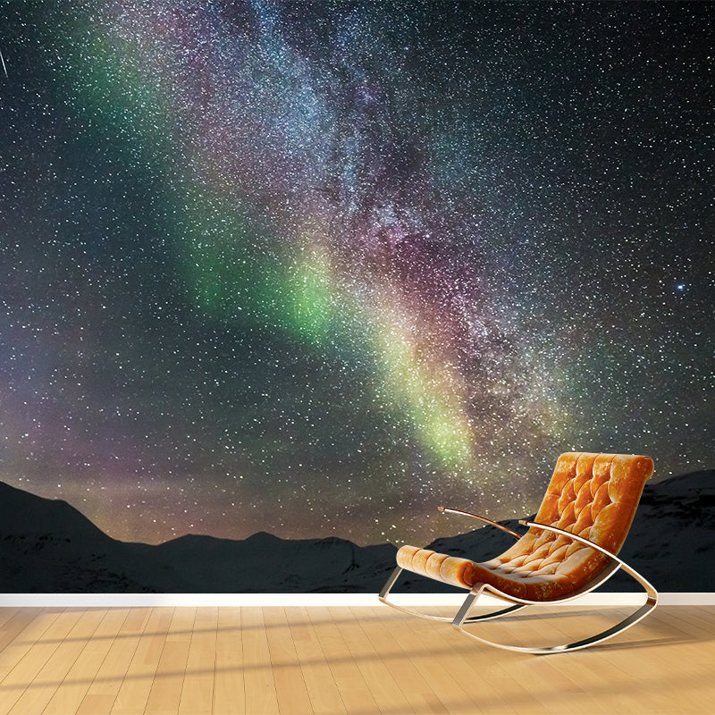 Beautiful Universe Removable Wall Mural for Sleeping Room, Stain Resistant