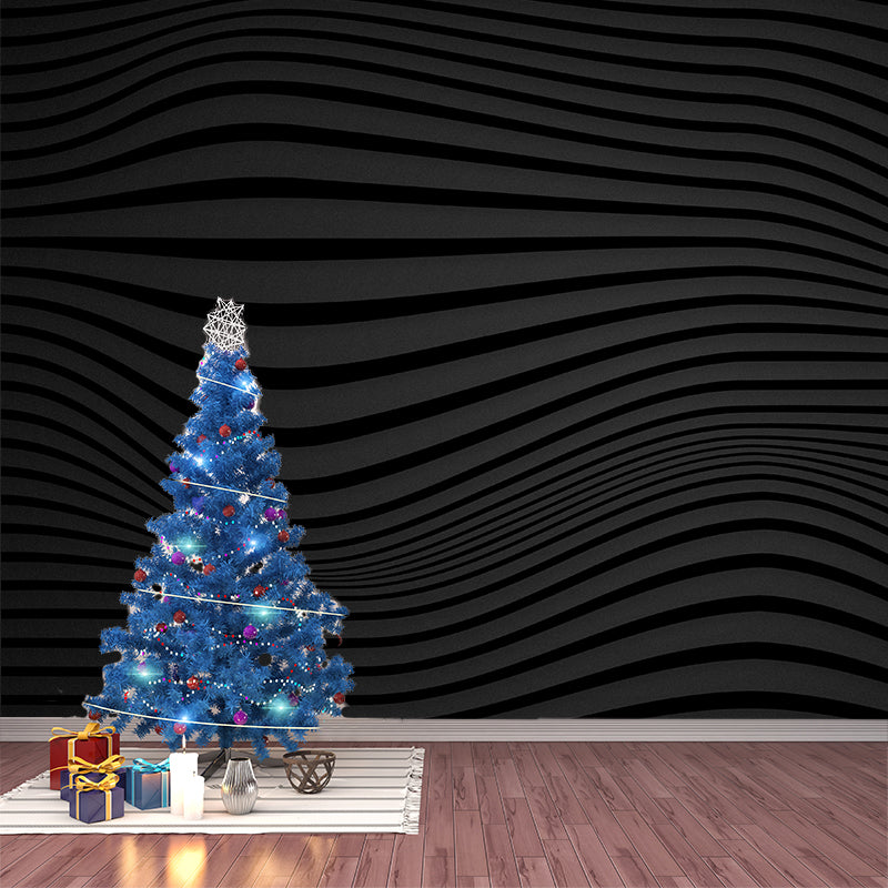 Modern Abstraction Wall Covering for Meeting Room Decoration, Waterproofing