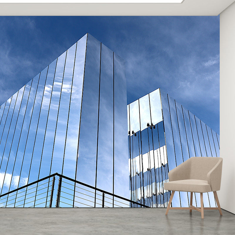 Nice Building Wall Mural Decal Eco-friendly Mural Wallpaper for Living Room