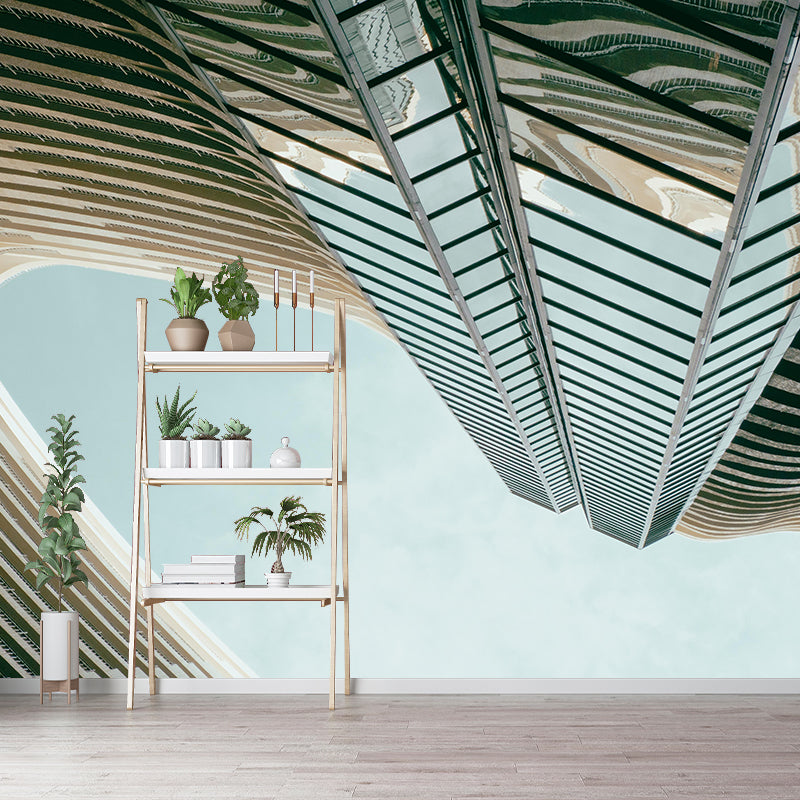 Wonderful Building Wall Mural Decal Eco-friendly Mural Wallpaper for Living Room