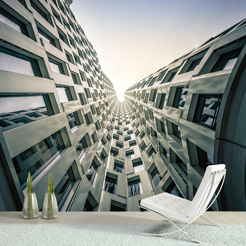 Architecture Wall Mural Decal Eco-friendly Mural Wallpaper for Living Room