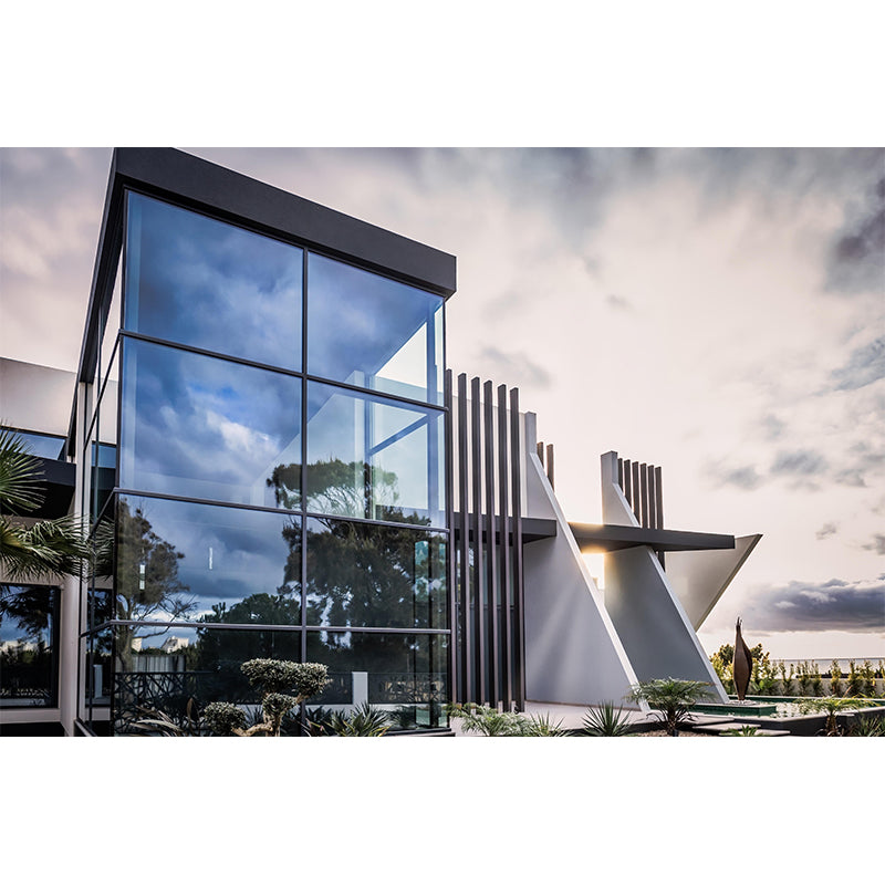 Skyscrapers Mural Wallpaper Custom-Made Wall Covering for Meeting Room