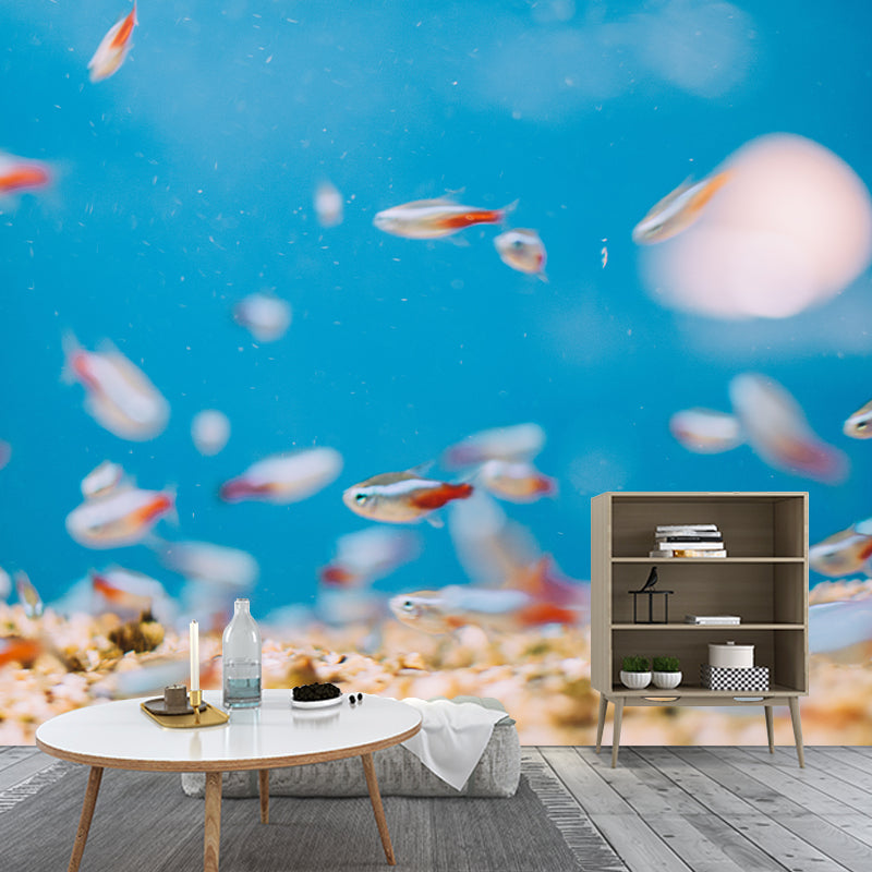 Sea Creatures Wall Murals Water Resistant Contemporary Wall Art for Bedroom