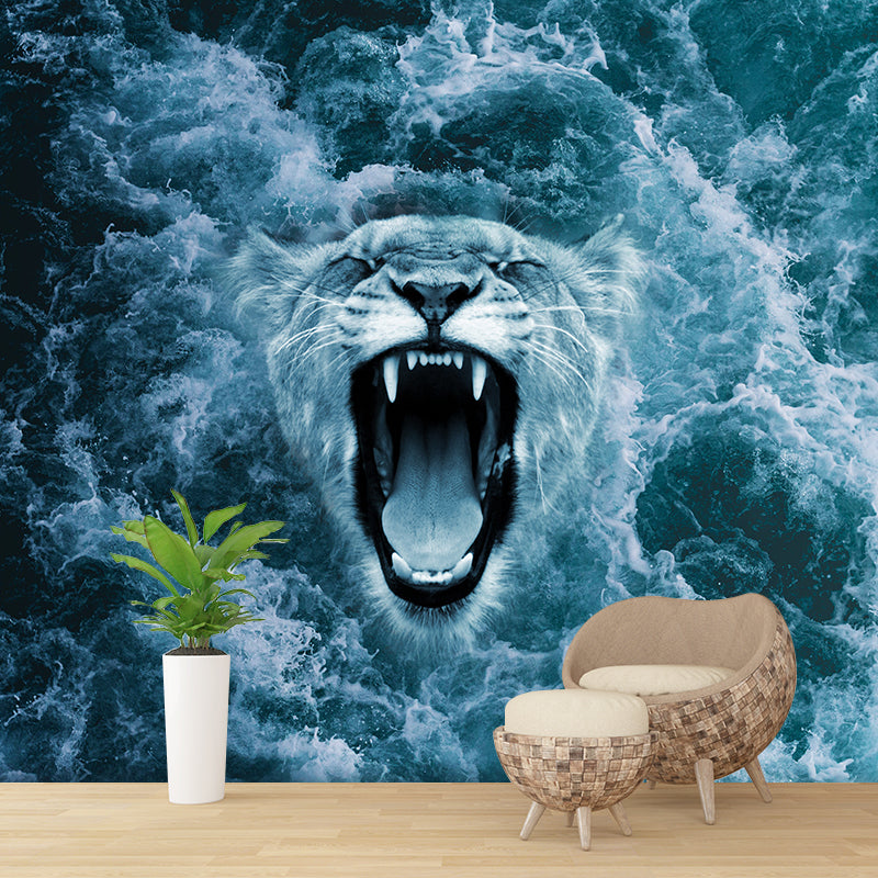 Animal Pattern Illustration Mural Environment Friendly for Living Room Home Decor