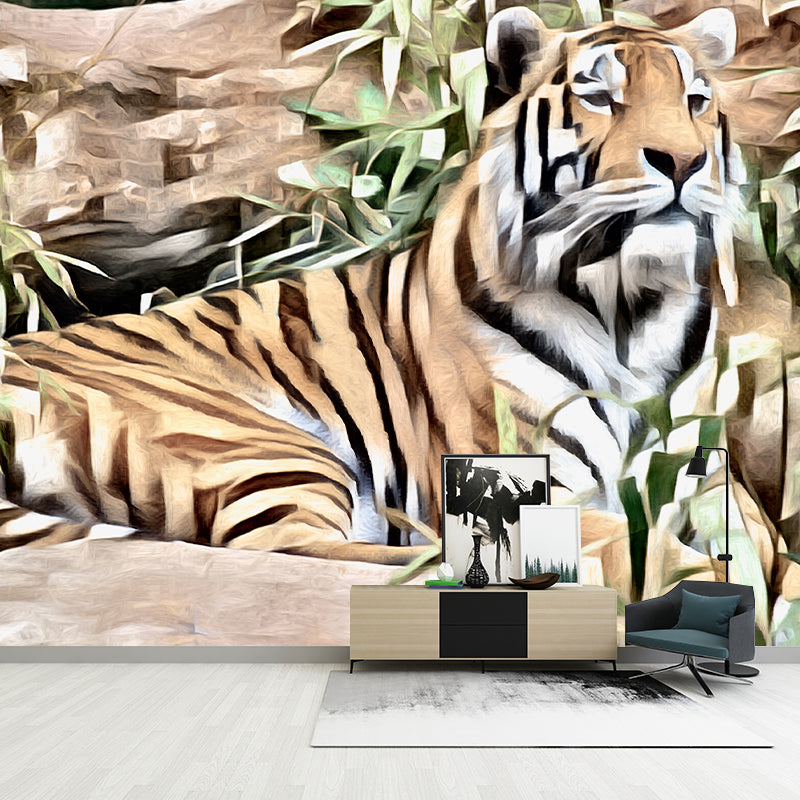 Animal Pattern Illustration Mural Environment Friendly for Living Room Home Decor