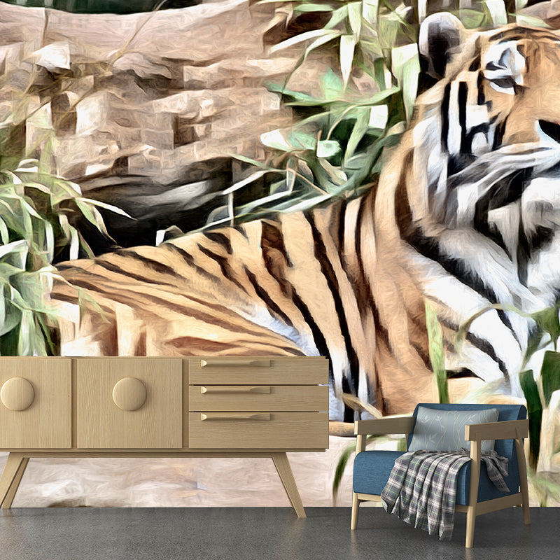 Animal Pattern Illustration Mural Environment Friendly for Living Room Home Decor