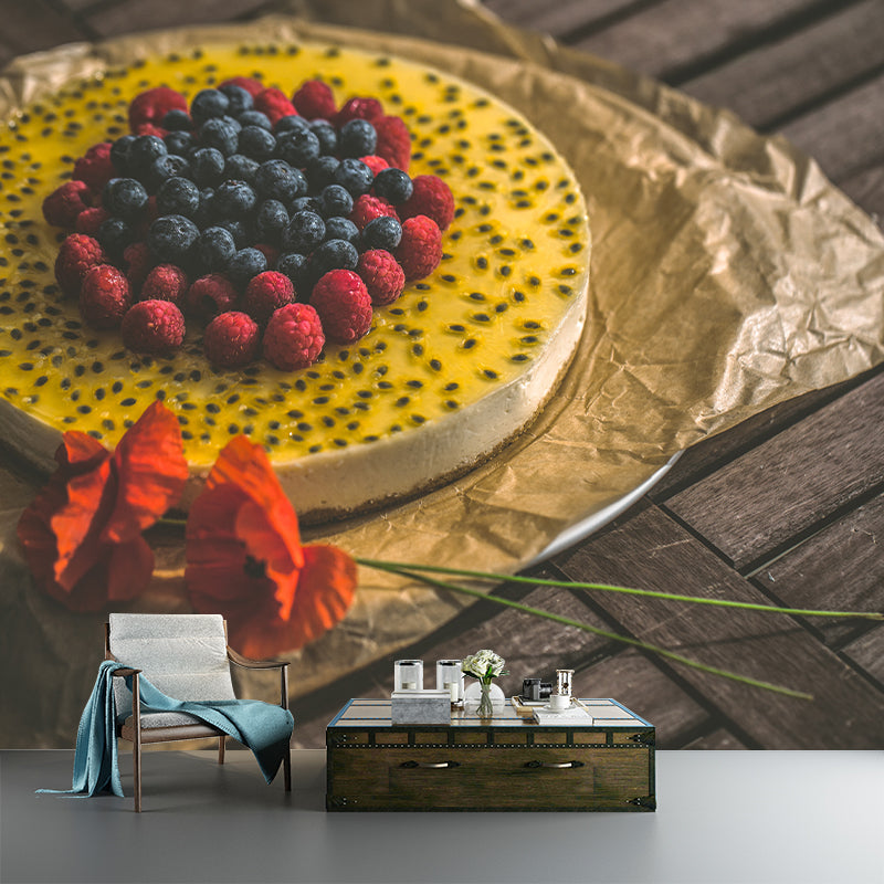 Sweet Cake Wall Decor Mural for Cake Shop Moisture Resistant, Personalised Size