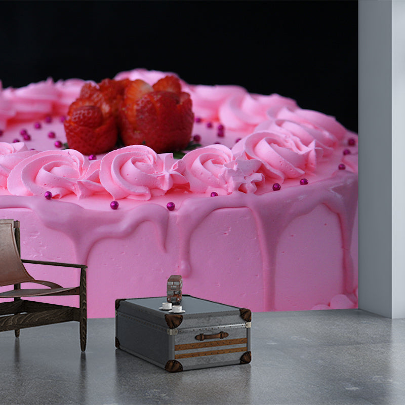 Sweet Cake Wall Decor Mural for Cake Shop Moisture Resistant, Personalised Size