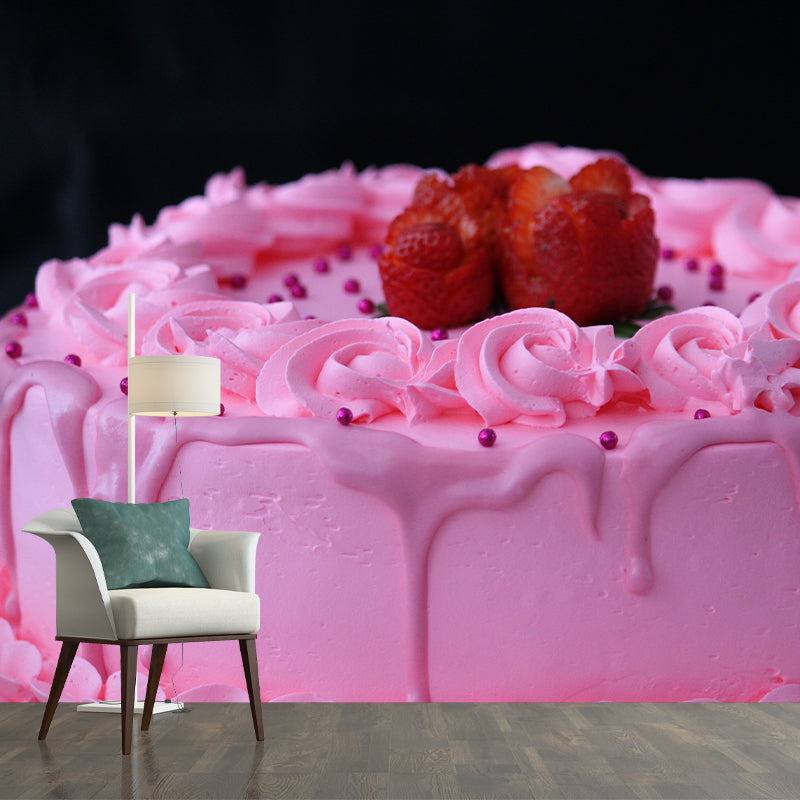 Sweet Cake Wall Decor Mural for Cake Shop Moisture Resistant, Personalised Size