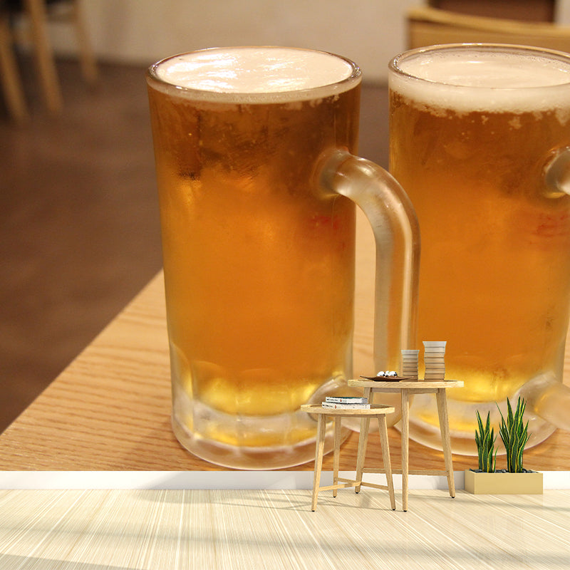 Wine Photo Mural Wallpaper Wall Covering for Bar, Moisture Resistant, Personalised Size