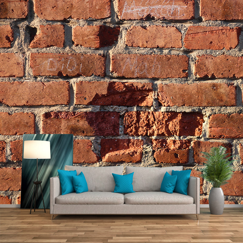 Brick Removable Wall Decals for Living Room Bedroom, Personalized Size