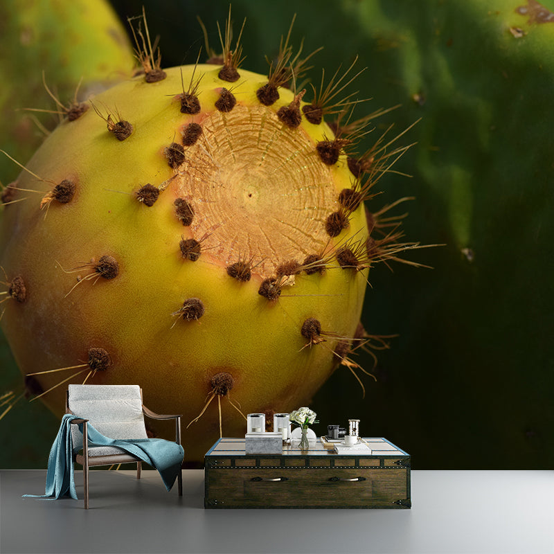 Cactus Mural Wallpaper for Living Room Bedroom Wall Decor, Waterproofing