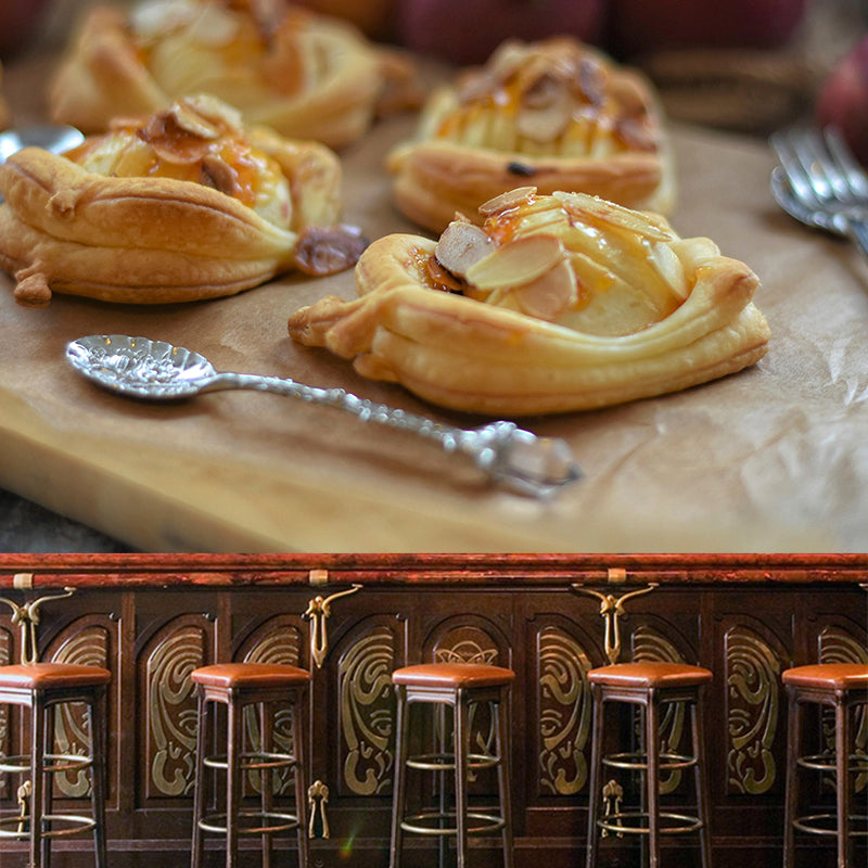 Contemporary Pastry Wall Mural Environment Friendly Wallpaper for Cake Shop