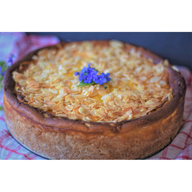 Contemporary Cheesecake Wall Decor Mural Moisture Resistant for Cake Shop